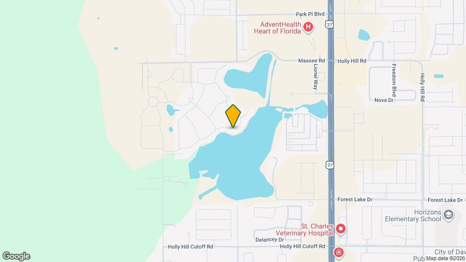 848 Brooklet Dr Map and Location Details