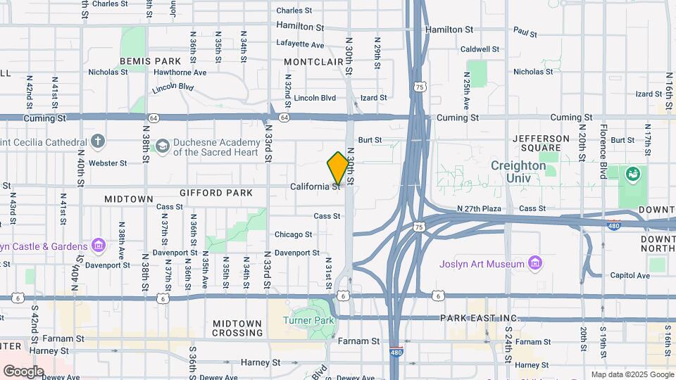 3015 California St Map and Location Details
