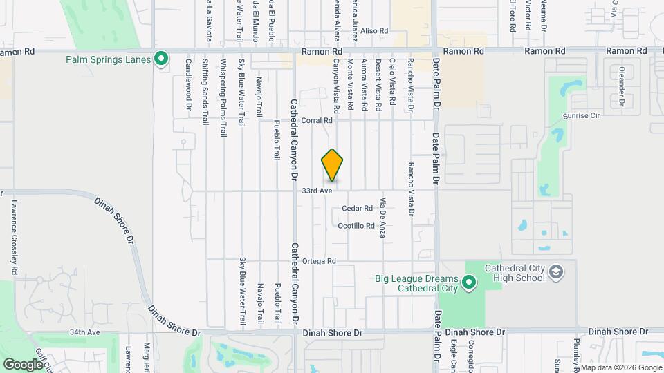 32955 Canyon Vista Rd Map and Location Details