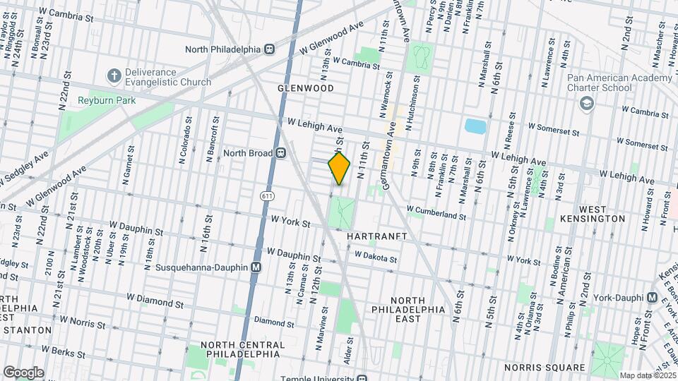 2508 N Sartain St Map and Location Details