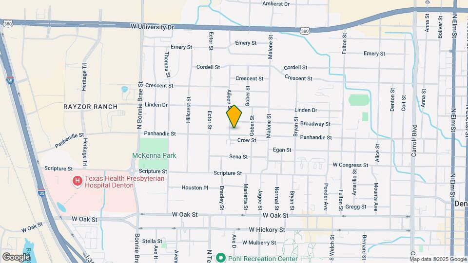 1828 Panhandle St Map and Location Details