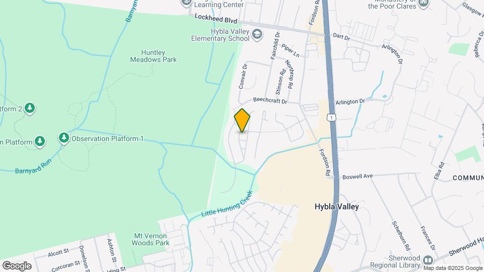 7665 Audubon Meadow Way Map and Location Details