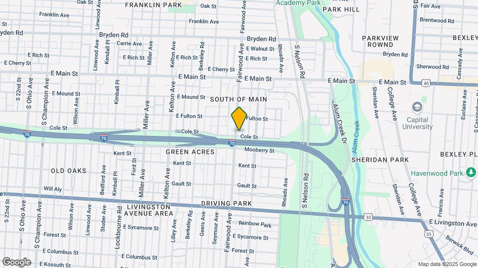 654-656 Fairwood Ave Map and Location Details