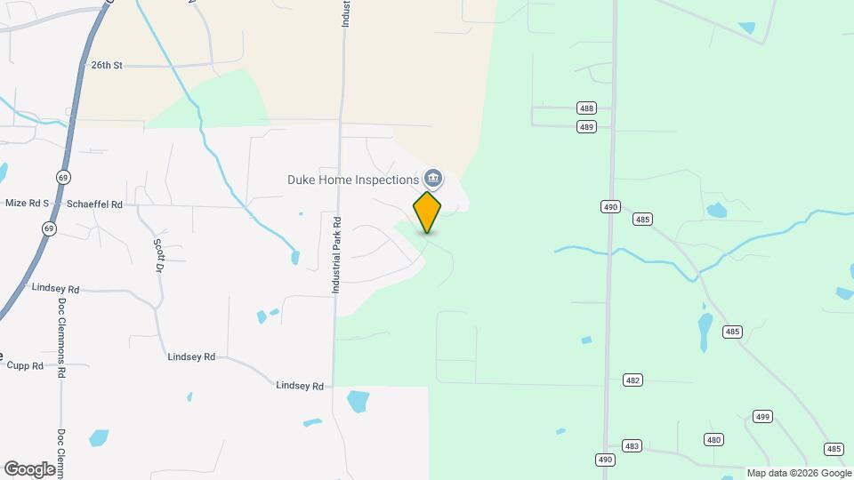 1145 Waverley Ln Map and Location Details