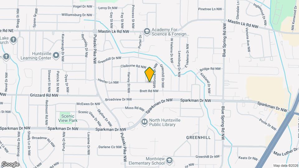 2803 Hester Ln NW Map and Location Details