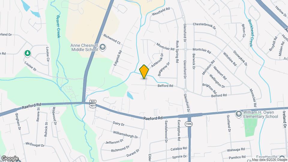 760 Ashbrook Rd Map and Location Details