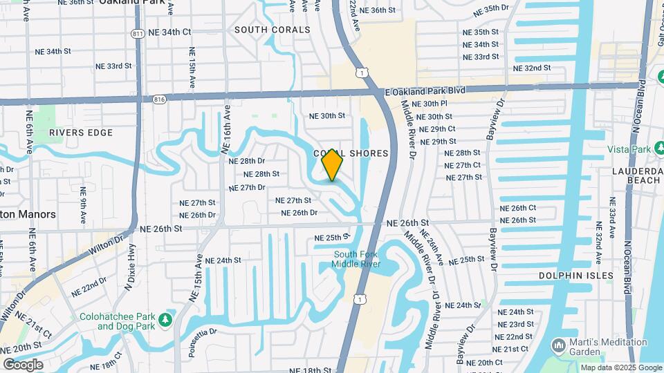 2133 NE 27th Dr Mapa y Detalles de la Ubicación
