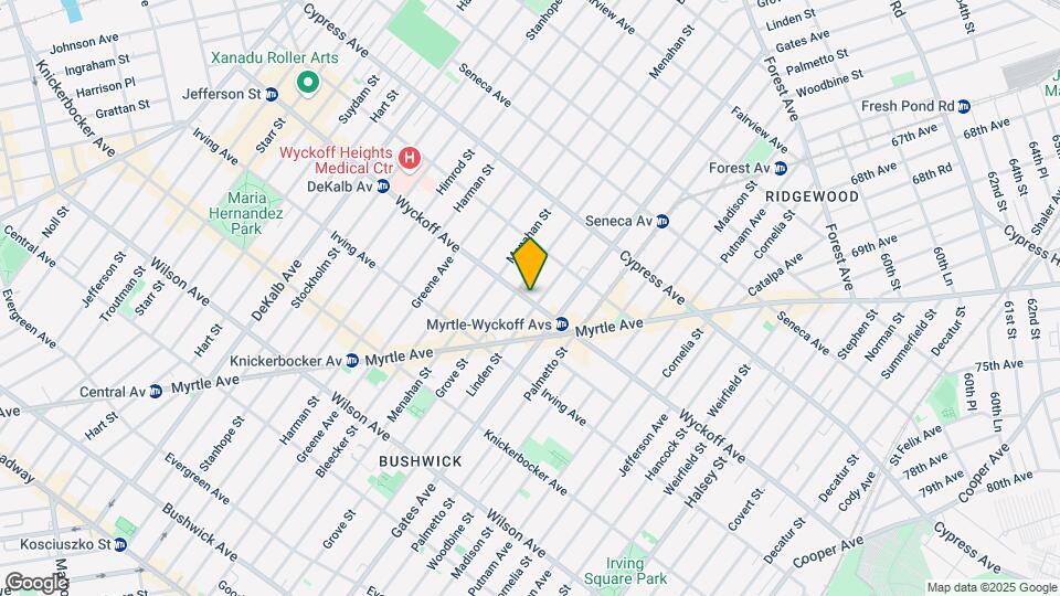 293 Wyckoff Ave-Unit -1L Map and Location Details
