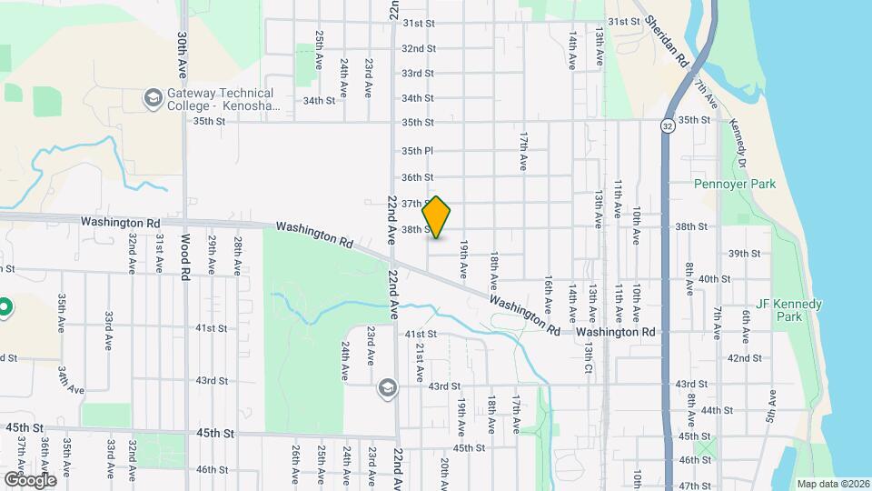 3819 21st Ave Map and Location Details
