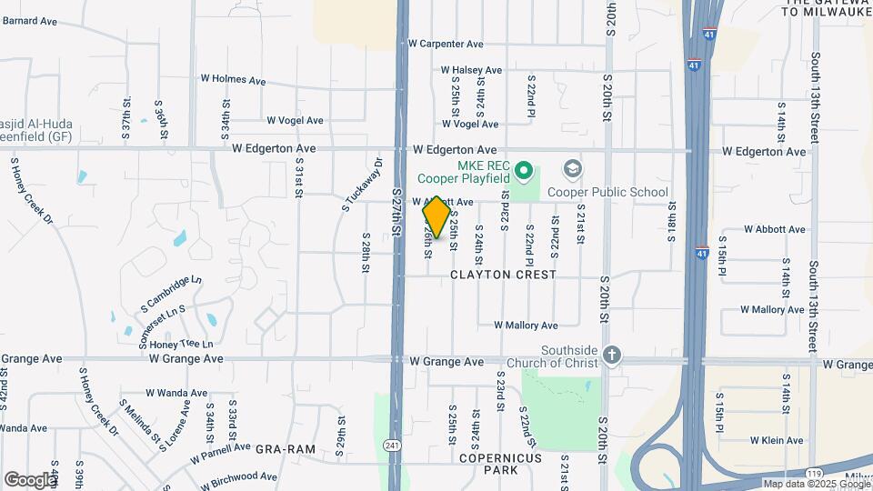 5270 S 26th St Map and Location Details