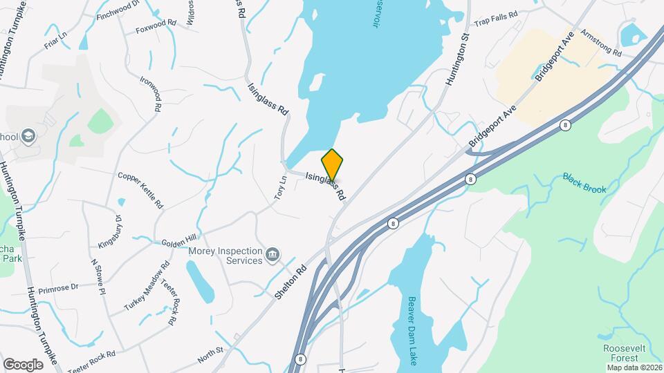 495 Isinglass Rd Map and Location Details