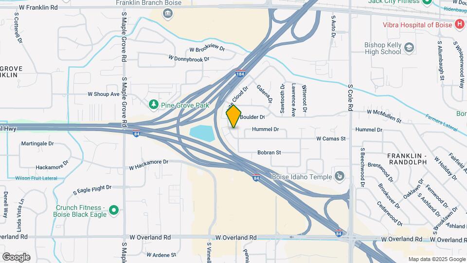 856 White Cloud Dr Map and Location Details