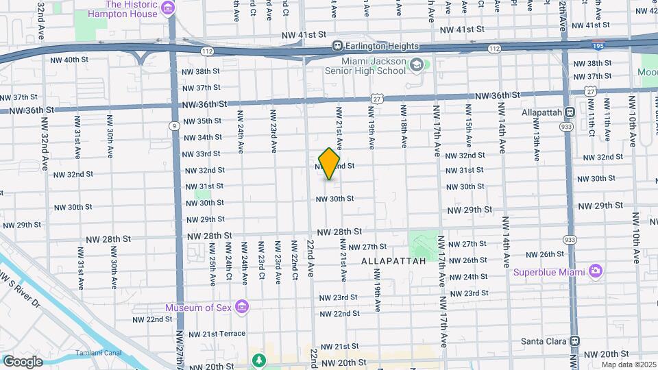 3039-3045 NW 21st Ct Map and Location Details