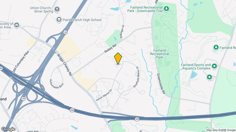 13609 Sir Thomas Way Map and Location Details