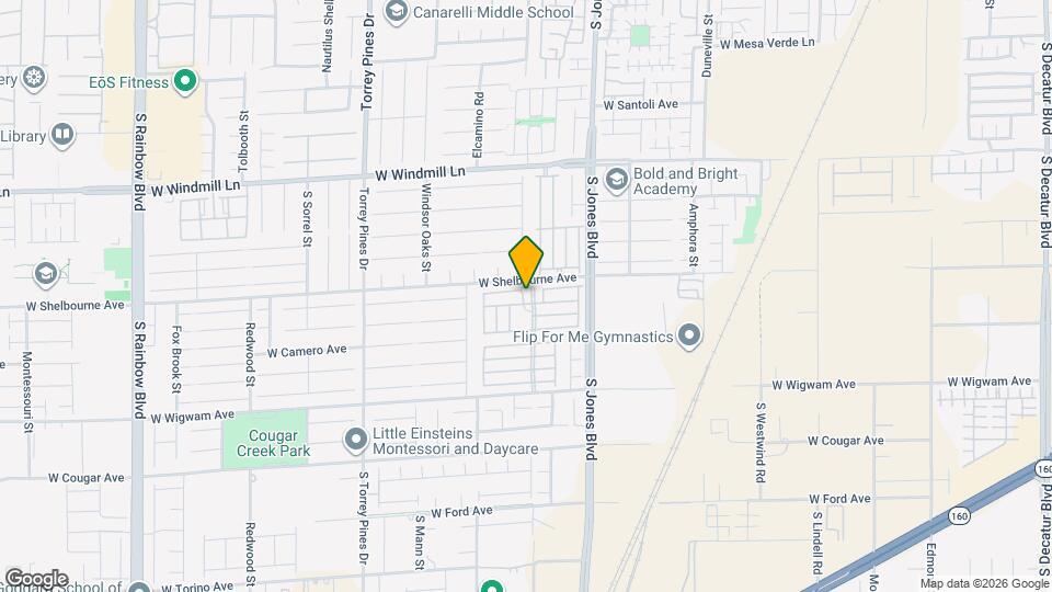 8318 Hampshire Bay St Map and Location Details