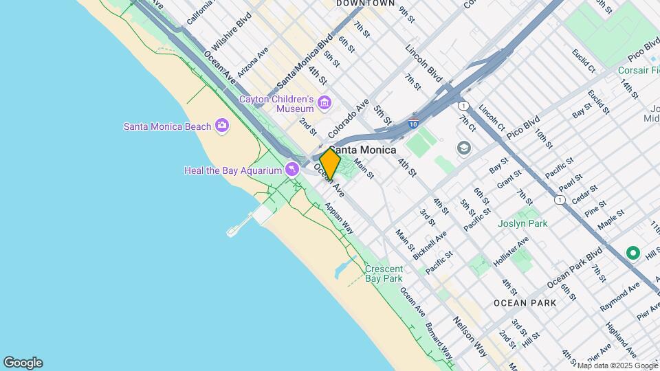 Ocean Avenue Apartments Mapa y Detalles de la Ubicación