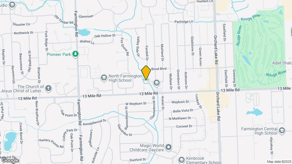 29621 Fernhill Dr Map and Location Details