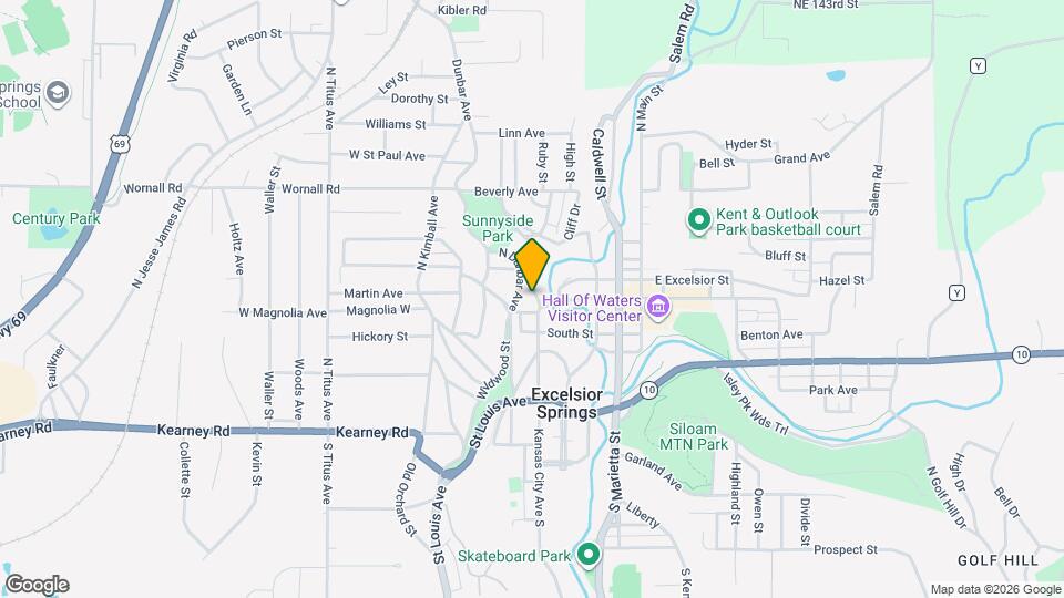 102 Kansas City Ave S Map and Location Details