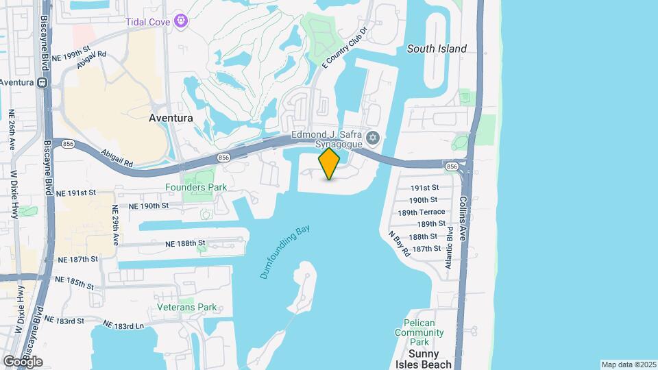 3500 Mystic Pointe Dr, Unit 3003 Map and Location Details