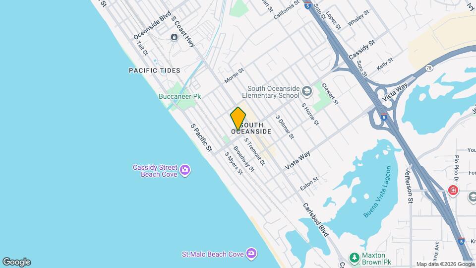 324 Cassidy St Map and Location Details