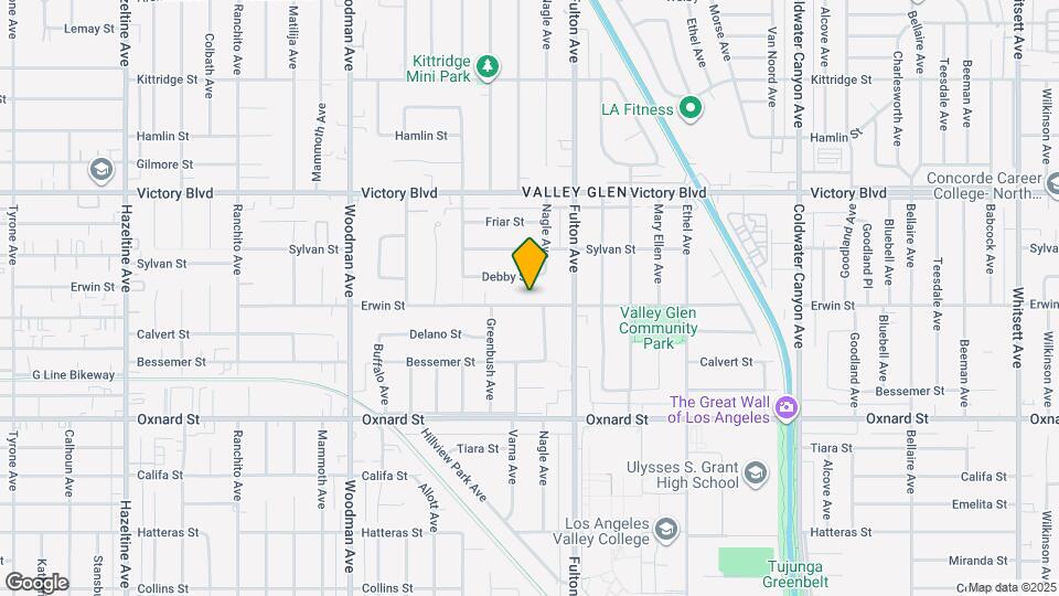 13353 Erwin St, Unit 13355 Map and Location Details