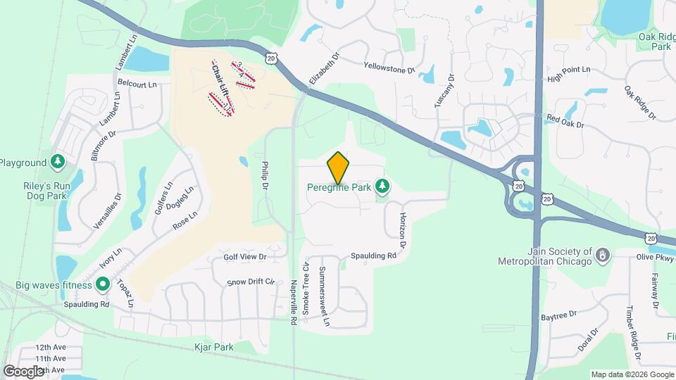 1263 Tamarack Dr Map and Location Details