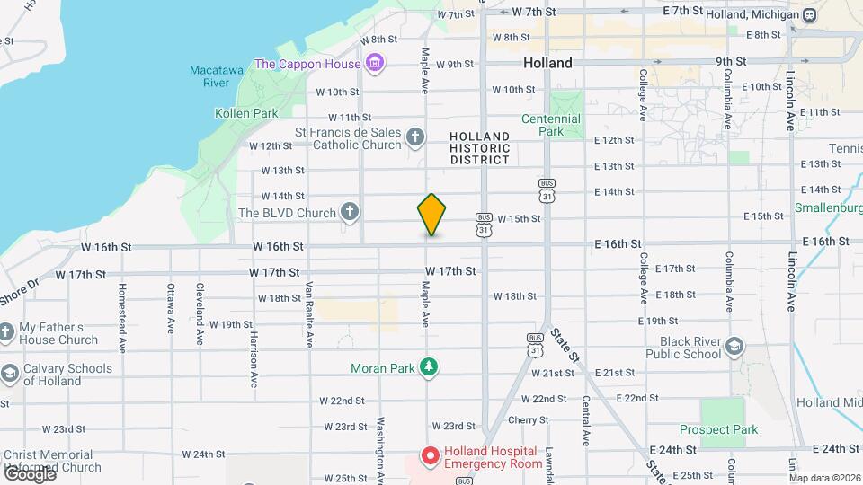 383 Maple Ave Mapa y Detalles de la Ubicación