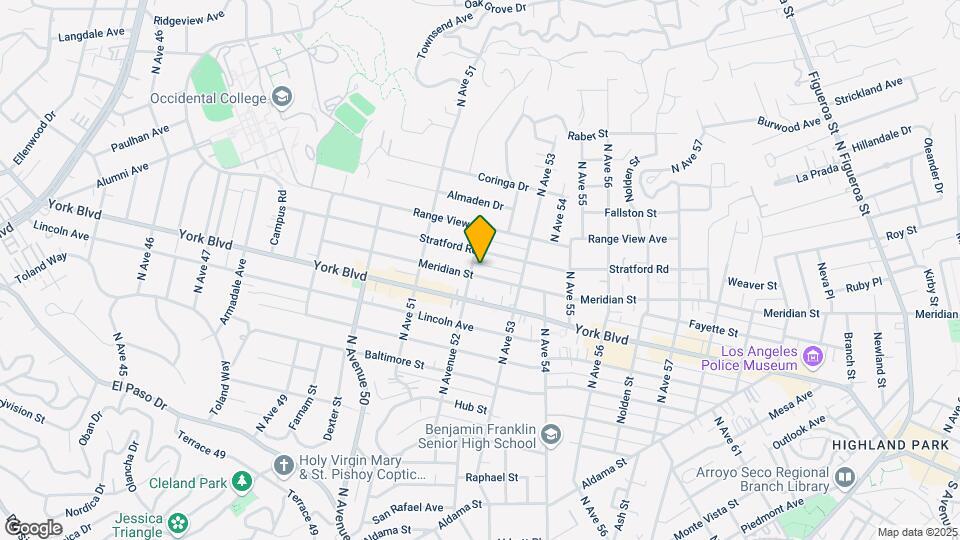 5207 Meridian St Mapa y Detalles de la Ubicación
