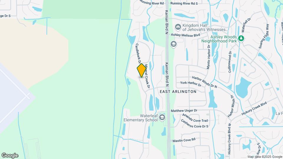 887 Candlebark Dr Map and Location Details