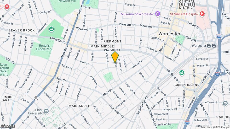 47 Piedmont St Map and Location Details