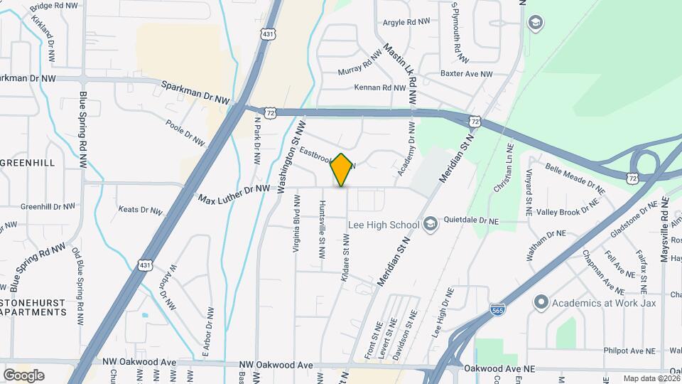 2615 Kildare St NW Map and Location Details