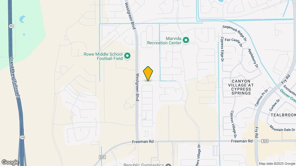 21318 Cypress River Oak Dr Map and Location Details