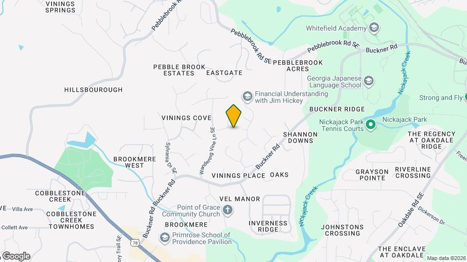 1220 Wandering Vine Ct SE Mapa y Detalles de la Ubicación