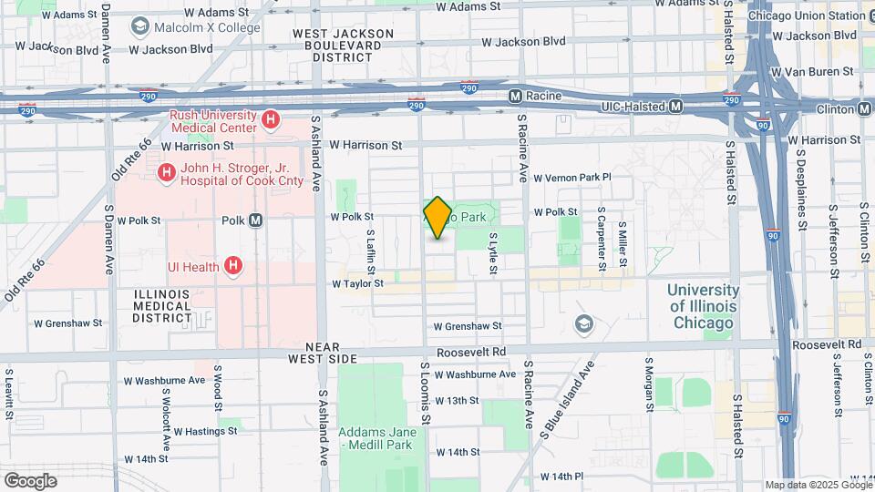 1320 W Arthington St-Unit -1 Map and Location Details