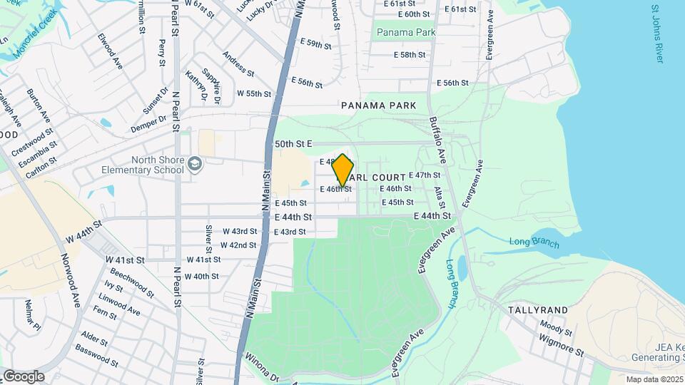 258 E 46th St Map and Location Details