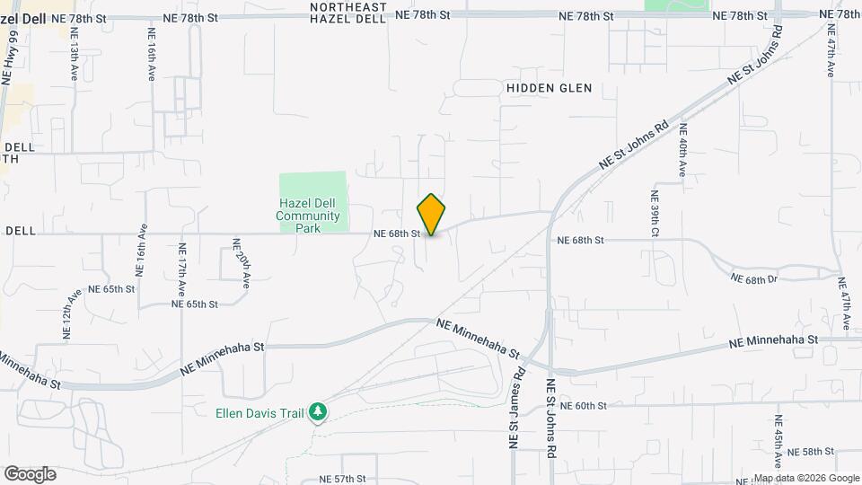 6713 NE 27th Ct Map and Location Details