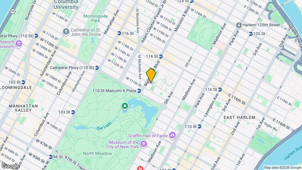 50 W 112th St Map and Location Details