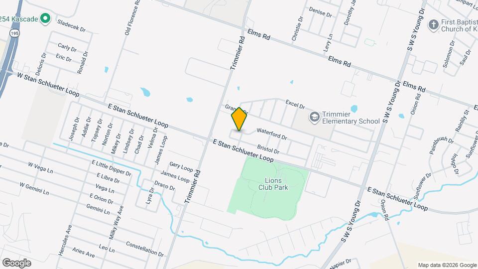 4603 Regency Dr Mapa y Detalles de la Ubicación