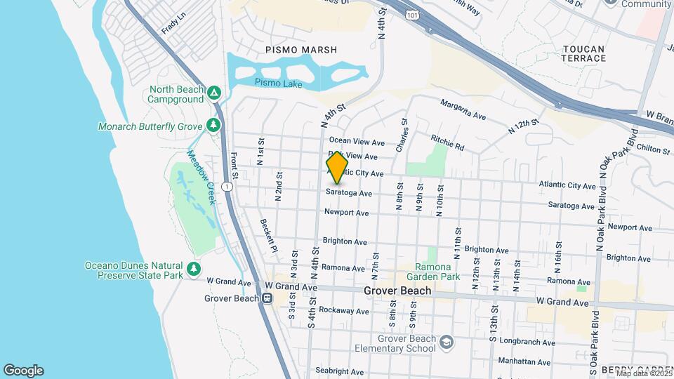 507 N 5th St Map and Location Details