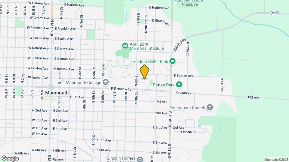 1032 E Broadway-Unit -A-1 Map and Location Details