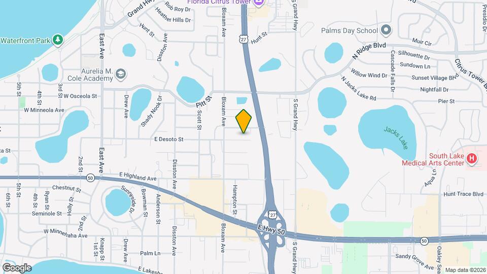 832 E Desoto St Mapa y Detalles de la Ubicación