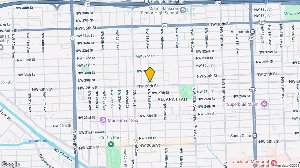 2055 NW 28th St Map and Location Details