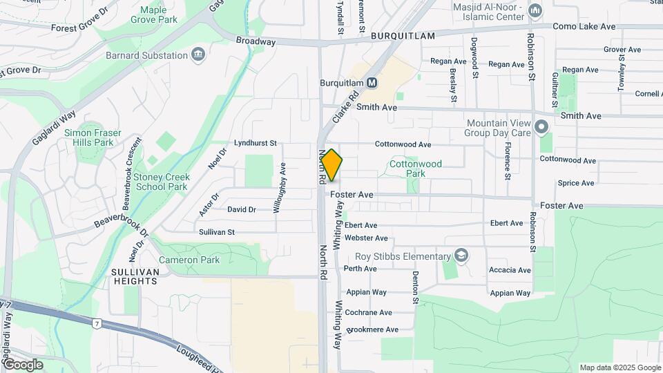 652 Whiting Way Map and Location Details