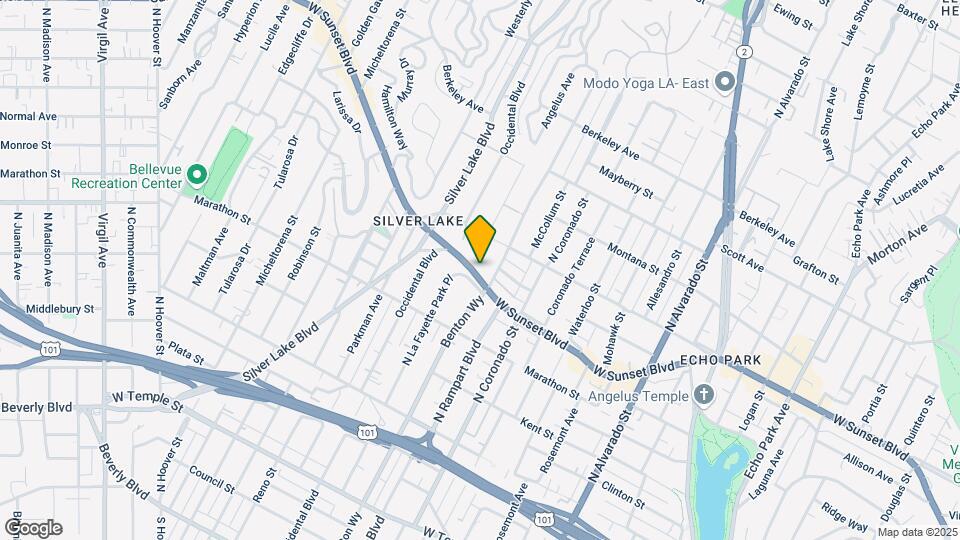 2719-2723 W Sunset Blvd Map and Location Details