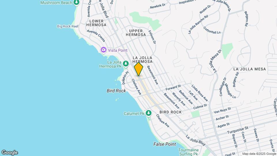 5726 La Jolla Blvd Map and Location Details