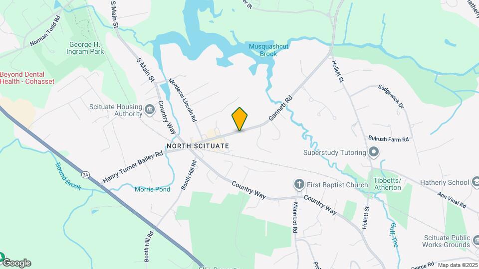 317 Gannett Rd Map and Location Details
