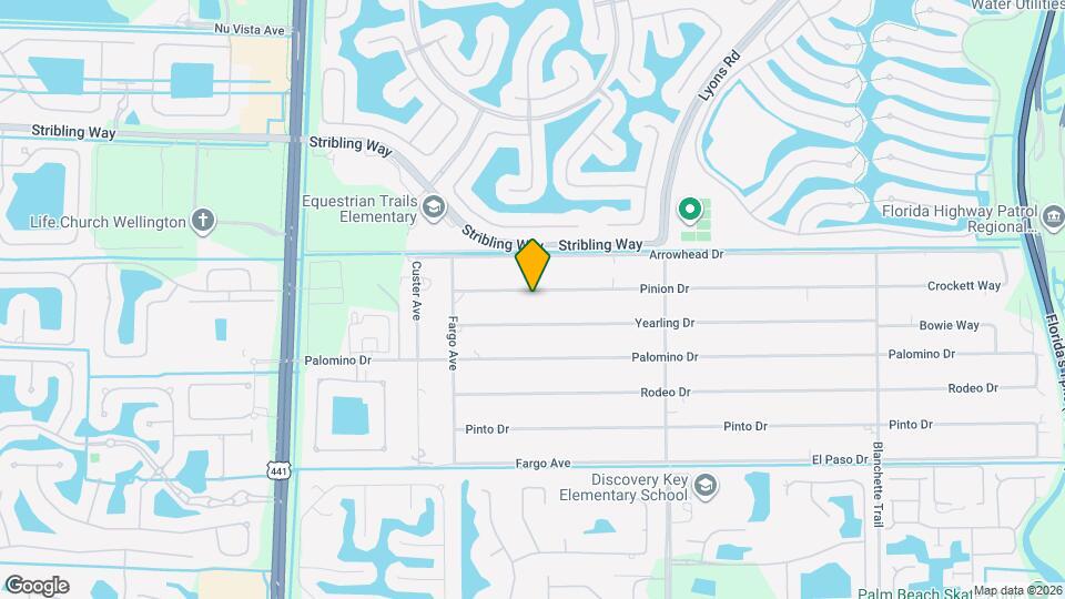 9312 Pinion Dr Mapa y Detalles de la Ubicación