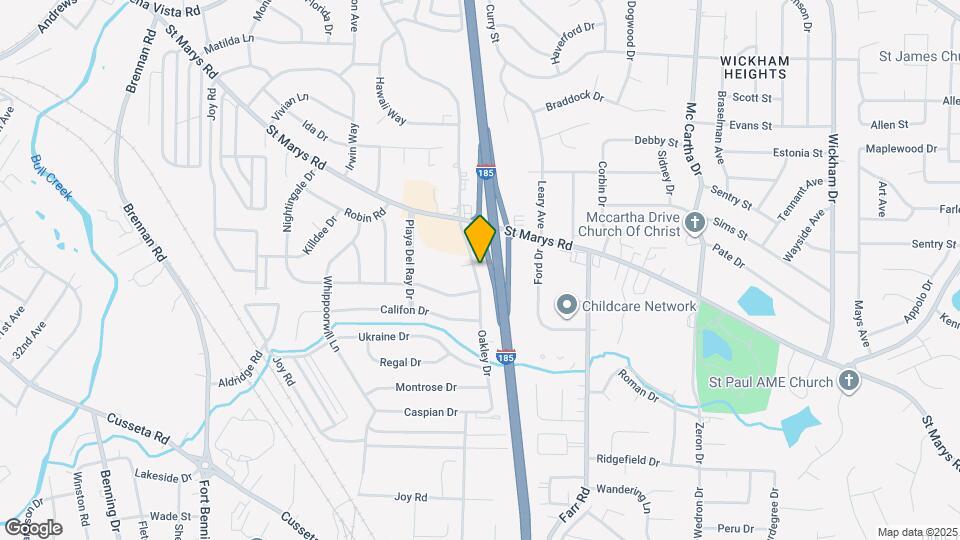 224 N Oakley Dr Map and Location Details