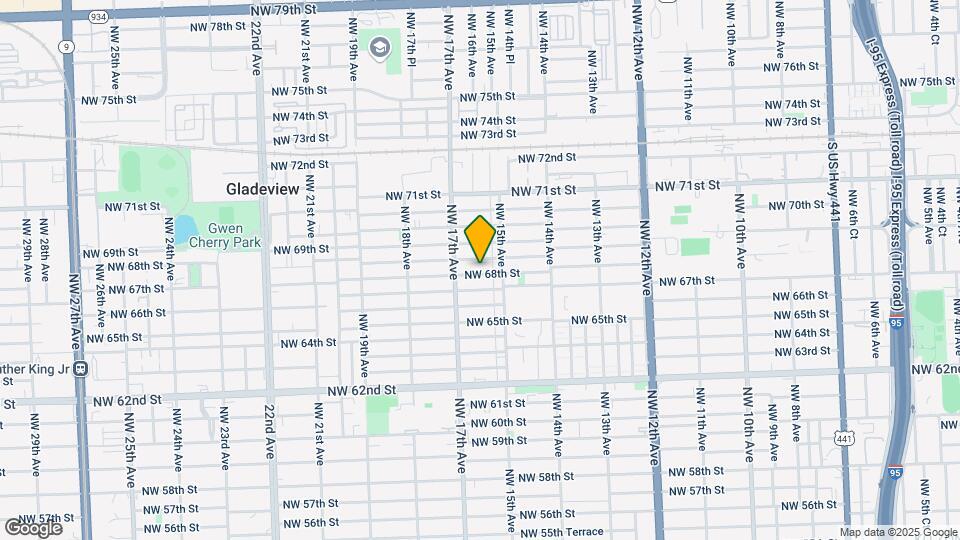 1545 NW 68th St Mapa y Detalles de la Ubicación