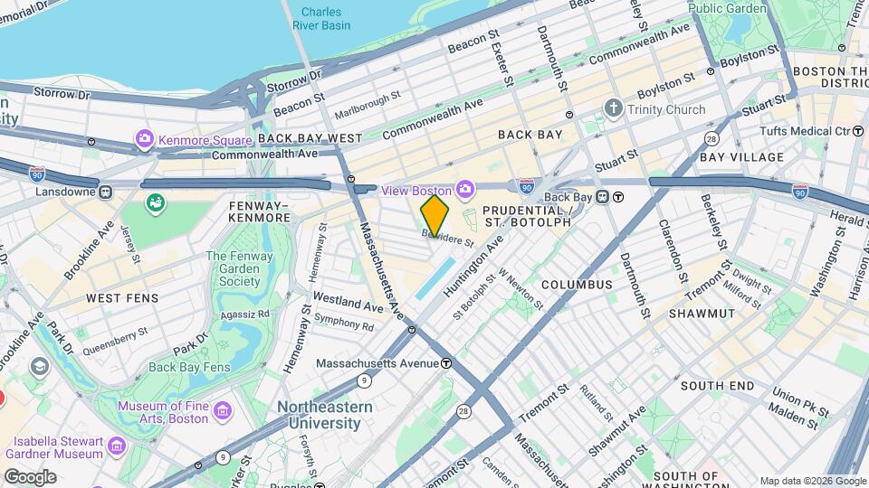 1 Dalton, Unit 2602 Mapa y Detalles de la Ubicación